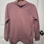 Athleta Mauve Cozy Karma Side Zip Funnel Neck Sweatshirt Photo 1
