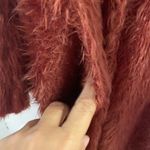 Free People Fancy Long Sweater size M length 48” bust 32” so fluffy & beautiful Photo 5