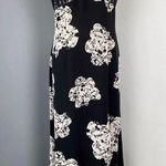 Kay Unger Women's Floral Beaded Maxi Dress Black Size 12 Photo 0