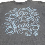 Billabong Shirt Size Medium Surfers For Cetaceans "Stands For Our Seas" Graphic Tee Unisex Photo 3