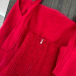 Reformation Red Sheri Linen Mini Dress 12 Photo 9