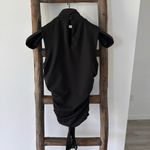 Kohl's Black Mock Neck Sleeveless Top Size XS Photo 1