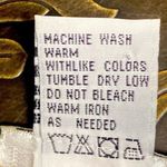 Magic Polyester Floral Print Brown Green Dressy Tank Top Tunic Size 2X Photo 4