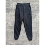Tan Lines by Sivan Ayla Small Black High Waist Jogger Sweat Pants Photo 1