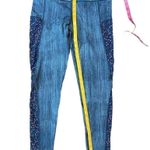 Seafolly Caribbean Kool Floral Stretch Athletic Slimming Leggings Womens Medium Photo 10