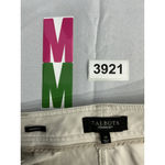 Talbots Womans Signature Boot Size 14 Ivory Pants Casual Wide Leg Photo 2