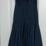 Rabbit rabbit rabbit handkerchief style‎ halter dress blue formal wedding sz 12 Photo 0