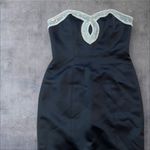 Myles Studio Black Strapless Cocktail dress Size 8 Photo 5
