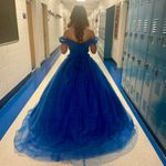 Homecoming Dress Blue Size 2 Photo 1
