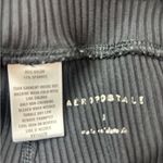 Aeropostale  S Ribbed V-Waist Leggings in Black Photo 5