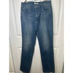 Levi's  505 Women's Straight Leg Jeans Size 16 Ambiance Blue Mid Rise‎ Stretch Photo 2