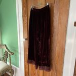Rare Vintage Dress to Kill Handcrafted Velvet Wide Leg Pants by Jane Mohr OS💚🎀 Red Size undefined Photo 5