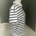 Ralph Lauren Lauren Active Striped Quarter Zip Polo Shirt White Size L Photo 1