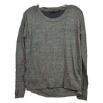 Athleta Shirt Womens XXS Gray Long Sleeve Stretchy Tee Athletic Uptempo Photo 6