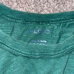 Pilcro  Teal Ruffled Blouse Photo 1