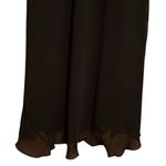 Elegant Black Strappy sequin front lined sheer dress size small Name tag Photo 6