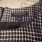 Banana Republic  Tweed Sheath Dress Black White Womens Size 6 Herringbone office Photo 4