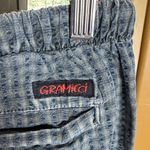 Gramicci O.G. DOBBY JAM PANT Women's Blue Checkered Pajama Pants Size Large Photo 1