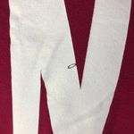 Victoria’s Secret PINK Oversized Varsity Crewneck Long Sleeve Pullover Sweater Red Photo 5