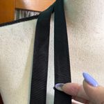 Kate Spade New York Black Tote with Pink and White Stars Photo 1