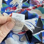 J.Crew Womens Tank Top Size 2 Floral Linen Blend Peplum Sleeveless Multicolor Photo 7