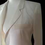 Rachel Zoe NWT  White Linen & Cotton Blazer | M Photo 4