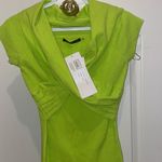 Womens New Good Time USA The Hard To Get Dress Green Size L Photo 2