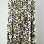 NEW Boden Silk Blend Sleeveless Floral Sheath Dress in Grey Size 4‎ Long Gray Photo 0