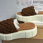 Anthropologie Maeve Crochet Platform Sandals casual flattering walking casual classic summer Photo 2