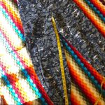 Grunge Streetwear Blue Black WhiteCamo Cargo Military Style Pants Trousers Jeans Cinched Scrunched Elastic Hem #Y2K #Utility #Rave #Skater #Gorpcore Measurement in pics Photo 4