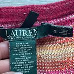 Ralph Lauren Lauren  Rainbow Linen Cotton Aztec Southwestern Knit Kaftan Top Sz S Photo 3