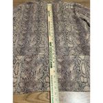 Ethyl Clothing Women Long Sleeve Blouse Size XL Snake Print Designer Career City Photo 13