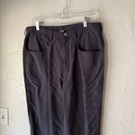 The North Face  Women’s‎ Nylon Hiking Pants Size 14 Black Outdoor Lightweight Photo 1