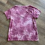 American Eagle  V Neck Top Purple Tie Dye Wine Pink Photo 5
