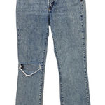 BDG  Urban Outfitters High Waisted Distressed Straight Raw‎ Frayed Hem Jeans - 26 Photo 0