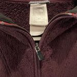 The North Face Purple Fleece Pullover Quarter Zip Kangaroo Pouch Photo 5