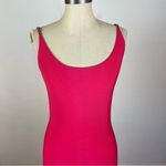 Ramy Brook  Hot Pink Bodycon Chain Mini Dress Photo 2