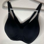 Torrid  curve black lace crossed back wire free lightly lined everyday bra 44DDD Photo 0