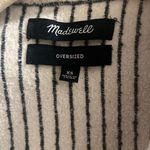 Madewell ✨ Flannel Oversized Ex-Boyfriend Sz XS Shirt in Mick Striped✨ Photo 7