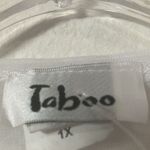 Taboo  tie front cropped coverup 1X Photo 3