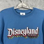 Disneyland Sweatshirt Rainbow Stripe Pride Hoodie Womens Small Cozy Loungewear Photo 3