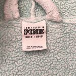 PINK - Victoria's Secret PINK Victoria’s Secret Robe Plush Polkadot Hood XS S Small Photo 5