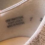 Paul Green sz 9.5 Womens D'Orsay Metallic Pointed Distressed Kitten Heel Pumps Photo 6