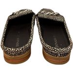 Donald Pliner Mika Black White Dotted Chain Accent Mule Loafer Slides Size 6.5 Photo 6