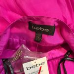 Bebe Y2K fuscia silk beaded babydoll with adjustable straps #glam #siren #Y2K Photo 7