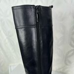 Tory Burch Jess Leather Side Zip Horsebit Knee High Tall Riding Boots Size 6 Photo 6