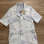 Faherty NWT  Size Medium Blythe Jumpsuit Light Indigo Wash Style WBS2213 Photo 6