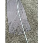 Gianni Bini NWT Fringe Wrap Midi Prima Dress Pebble Purple Flapper Nightlife S Photo 8