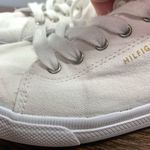 Tommy Hilfiger  Women's Lace Up Round Toe Canvas Sneakers White Size 8M Photo 9