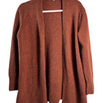 Madewell  Women’s Brown Walker Cardigan Wool Blend‎ Open Front Long Sleeve XS Photo 0